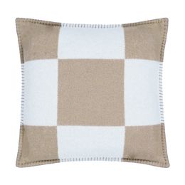 Lettres de luxe jeter taie d'oreiller cachemire design housse de coussin taie d'oreiller sans noyau Jacquard 45x45cm