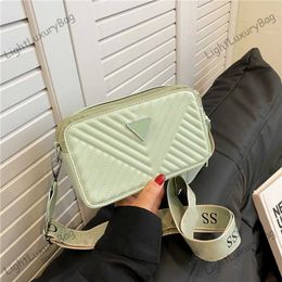 Luxe vert clair sacs à bandoulière Designer G caméra sacs diamant treillis sac à bandoulière mode femmes en cuir petit sac carré fourre-tout classique femme sacs à main 230718