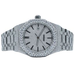 Luxe die er volledig uitziet, bekijk Iced Iced for Men Woman Top vakmanschap uniek en dure Mosang Diamond 1 1 5a horloges voor hiphop industrieel luxueuze 5312