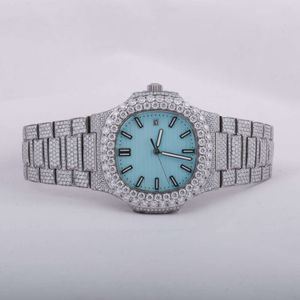 Luxe die er volledig uitziet, bekijk Iced Iced For Men Woman Top vakmanschap uniek en dure Mosang Diamond Watchs voor Hip Hop Industrial Luxueuze 33738