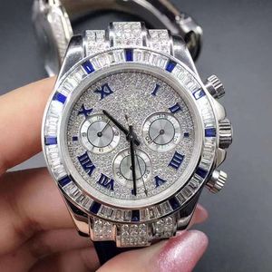 Luxe die er volledig uitziet, bekijk Iced Iced for Men Woman Top vakmanschap uniek en dure Mosang Diamond 1 1 5a horloges voor hiphop industrieel luxueuze 4782