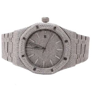 Luxury à la recherche entièrement Iced Out for Men Woman Top Craftsmail Unique et cher Mosang Diamond 1 1 5A Montres pour Hip Hop Industrial Luxurious 6902