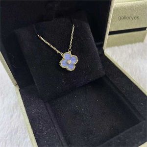 Colliers de luxe avec pendentif à breloque de styliste pour femmes, pierre violet clair, diamant Goth Sailormoon baleine Moissanite, chaîne ras du cou, bijoux E6AD