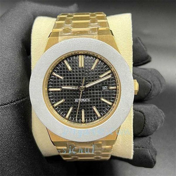 Luxury Luxury Mens Watch Mechanical Watch Classic 42 mm 904L Todas las correas de acero inoxidable Save impermeable reloj diseñador súper luminoso Montre de 2ptf Ayw