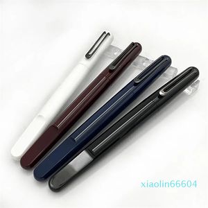 Luxe magnetische sluiting Cap Cap Resin Fountain Pens School Office Stationery Mode Writing Ink Pen for Business