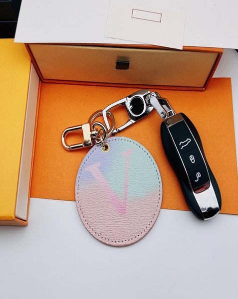 Luxury MAXI Dog Key Chain Circle Buckle Lovers Award Carychain Designer Handmade Leather Design Keches Men de sacs Femmes Pendante Accesant5340156