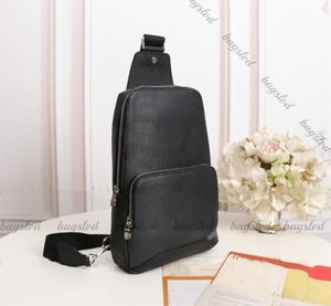 Bolso de hombre de lujo Bolso bandolera Bolso de diseñador Bolso bandolera para hombre Paquete de pecho Bolso cruzado de cuero 5A de alta calidad Bolso de hombre Bolsos de hombro Bolso Bolso con cinturón Monedero Monedero Rejilla negra