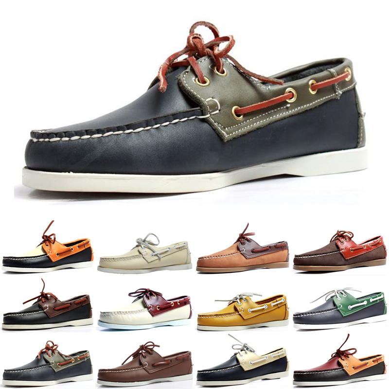 Lüks Erkekler Rahat Ayakkabılar Siyah Loafer'lar Düz Moda Erkek Eğitmenler Sneakers Boyutu 36-45 Renk20