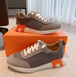 Luxe mannen Casual schoenen Weven ademende katoenen vertrek Sneaker vergroten platformschoenen rubber leer zachte comfortabele trainers veter 38-46Box