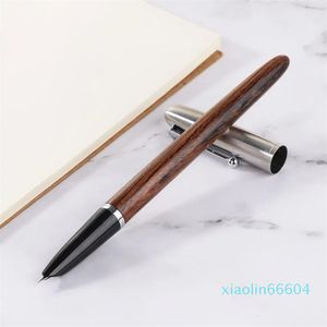 Stylo plume de luxe pour hommes, pointe extrêmement Fine de 0.38mm, pour calligraphie, papeterie pour étudiants en affaires, fournitures scolaires et de bureau