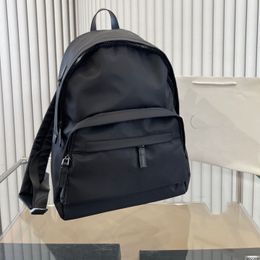 Luxe mannen Nieuwe Nylon Backpack Vintage Classic Nylon Crossbody Tas Outdoor Travel Bag, Mission Bag, Work Bag, Day Tas, Computer Bag, Book Bag aktetas Messenger Bag