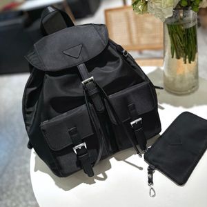 Luxe mannen Nylon Backpack Style Designer Tassen Toes Women PU Leer Schoudertas Letter Zipper Women Interieur Compartiment Portemonnee Wallets Messenger Crossbody Bag