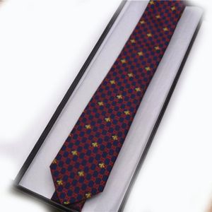 Luxe heren 100% zijden stropdas jacquard garengeverfde stropdas standaard merk geschenkdoos verpakking194j