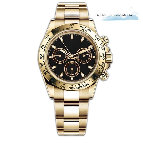 Reloj deportivo automático de lujo para hombres, cristal de zafiro completo, banda de acero mecánica, luminoso, multifuncional, para niños, resistente al agua, deportes, negocios, moda, regalo del Día del Padre