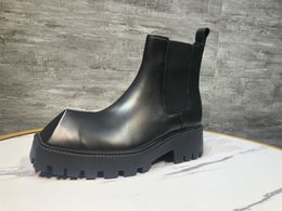 Luxe herenlaarzen ridderlaarzen motorlaarzen formele schoenen pakschoenen trouwschoenen klassieke handgemaakte schoenen lederen vrijetijdsschoenen Vaderdagcadeau Martin laarzen