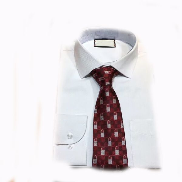 Cravate de luxe en soie pour hommes, motif imprimé, Jacquard, fête de mariage, tricot, Design à la mode avec boîte