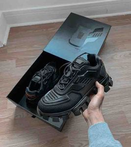 Zapatos de corte medio para hombres de lujo Cloudbust Mesh Camuflaje Papás Cloudbust Thunder Sneaker Zapatillas de deporte de gran tamaño Zapatillas de deporte con suela de goma ligera 39-46Box