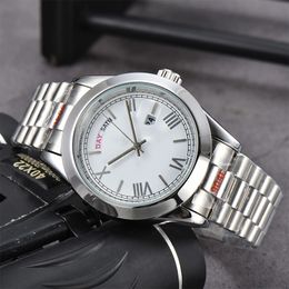 Luxury Men's Quartz Watchs Designer Sapphire DateJust Sport Imperproofing Luminous Double Calendar Brand Watches