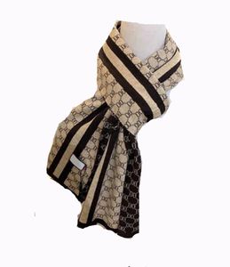 Luxury Men's Soft Cashmere Scarf Scarf Fashion Classic Classic Tricoted Cashmere Rope Jacquard Brand écharpe