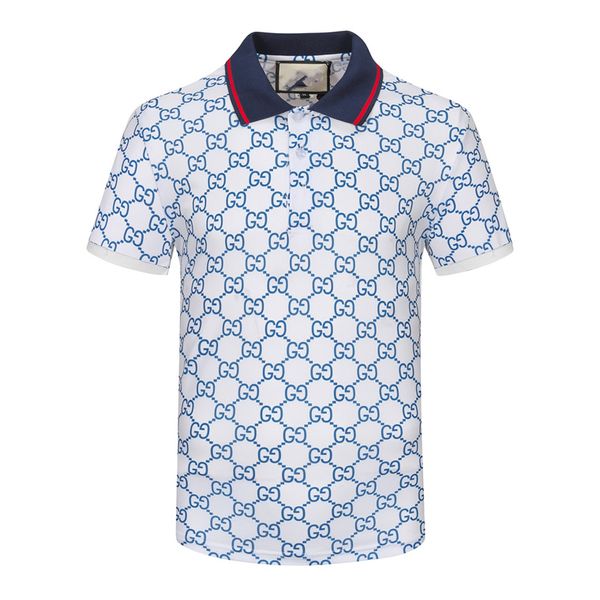 Camiseta y polo de lujo para hombre Camiseta polo de diseñador para hombre top de algodón Moda de verano corta casual con alfabeto de marca diseñador de alta calidad M-XXXL A31