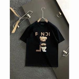 Luxe heren t-shirts Designer T-shirt Zwart rode letter Gedrukte shirts Korte mouw Modemerkontwerper Top T-stukken Aziatische maat S-XXXXLL