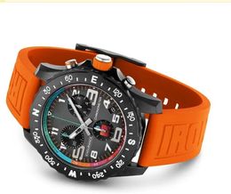 Luxe Heren Horloge Quartz Endurance Pro Avenger Chronograaf 42mm Horloges Meerdere Kleuren Rubber Heren Horloges Glas Polshorloge