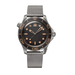 Luxury Men's Watch Sea Master Watch 40 mm Sangle en acier inoxydable Designer Men's Watch Classic Style Dhgate Watch Montre de Luxe Watch
