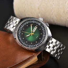 Relojes de lujo para hombre, relojes de cuarzo datejust de alta calidad a la moda, relojes con banda de acero impermeables luminosos multifunción