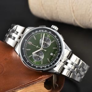 Relojes de lujo para hombre, relojes de cuarzo con cinco manecillas de alta calidad, relojes deportivos luminosos impermeables con cinturón de lujo
