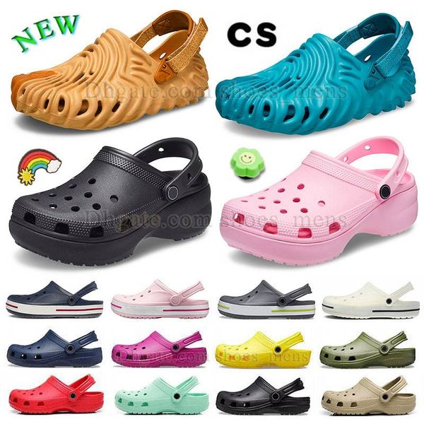 Crocs salehe bembury croc Sandales pantoufle hommes femmes Slides famous designer boston pollex clog buckle slippers croos charm sliders platform foam runners coach des chaussures