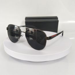 Gafas de sol de lujo para hombre, gafas de sol para conducir para hombre, gafas de diseñador de marca para hombre, gafas de piloto negras Vintage para hombre, gafas UV400