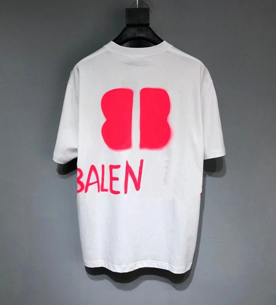 Camiseta de lujo para hombre, Camiseta de algodón de calle Popular a la moda, sudadera, camiseta con estampado de patrón transpirable para hombres y mujeres