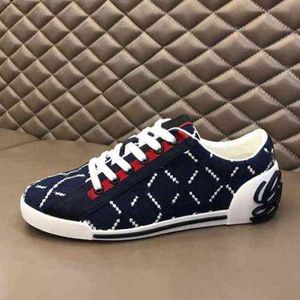 Men de luxe Chaussures décontractées vintage Low-top Printed Sneaking Designer Mesh Slip-On Running Lady Fashion Mythme Breathable Trainers