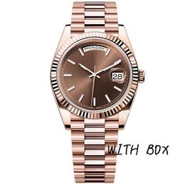 Luxe herenhorloge 2813 automatisch uurwerk volledig 904L roestvrijstalen horloges waterdicht lichtgevende mechanische horloges montre de luxe geschenken