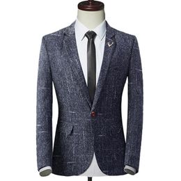 Luxury Men Blazers Blazers Slim Fit Suits Coat Male Business Casual Formal Fiest Dress Blazer Jacket199n