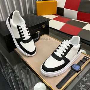 Hombres de lujo Mujeres Zapatos casuales Entrenador Rivoli Sneaker Diseñador de calidad superior en relieve Cuero de vaca Beverly Hills Tenis Zapatillas de deporte 38-45 1.23 01