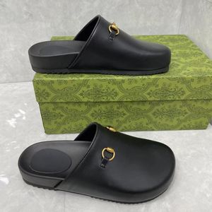 Men de luxe Femmes Sandales Mule Sandales Glissages Fashion Slippers Lady Slide Slide Bottom Design Casual Casual Shoes Sneakers Splippers Room