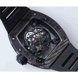 Luxury Men/Women Watch Black Watch Automatic Date Fiber Series Tourbillon Machine