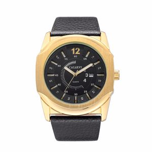 Luxe Mens Army Quartz Horloges Mannen Analoog Lederen Horloge Klok Sport Casual Gold Polshorloge Montre Homme Relojes