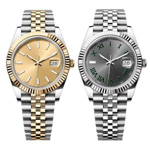 Montres de luxe à mouvement mécanique automatique pour hommes 36 / 41MM entièrement en acier inoxydable lumineux étanche femmes montre de haute qualité Couples style montres-bracelets classiques