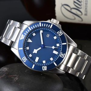Montres mécaniques automatiques pour hommes de luxe 42mm boîtier en céramique montre en acier inoxydable montres bleues montre-bracelet montres cadeau de noël