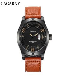 Luxury Mens Cagarny Watches Silver multifonction chronographe en acier inoxydable horloge de montre décontractée Montres Homme268o5519133
