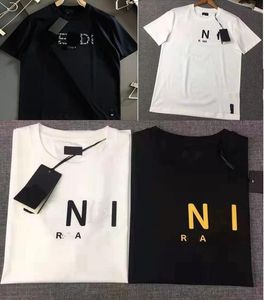 Mode T-shirts Heren Dames Ontwerpers T-shirts T-shirts Kleding Tops Heren Casual Borst Letteroverhemd Luxekleding Straat Shorts Mouwkleding Bur T-shirts S-4XL #02