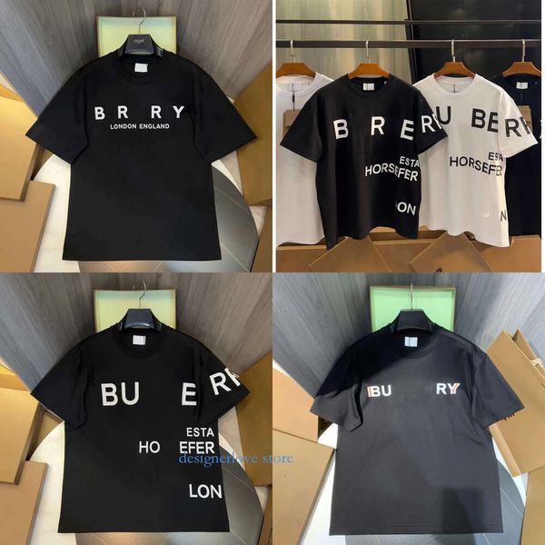 Luxury Mens Designer T-shirt Letter Fashion Casual Imprimé T-shirts Femme Streetwear Hip Hop Saleve à manches courtes Tize de vente M XL