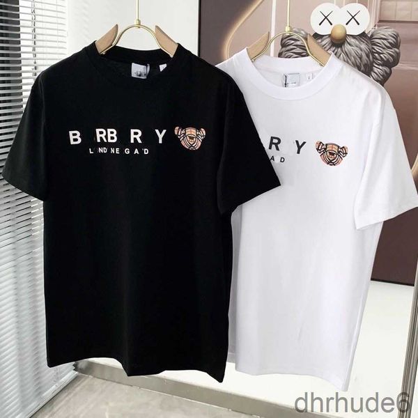 Luxe Mens Designer T-shirt en gros Vêtements Lettre Chemises imprimées à manches courtes Marque de mode Top Tees Grand Pull Ladys Taille asiatique S-5XL A5WO