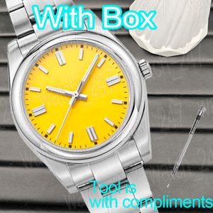 Luxe heren gouden horloge automatisch herenhorloge 2813 uurwerk horloges kleur 41 mm 36 mm luxe horloge roestvrij staal lichtgevend waterdicht sporthorloge herenhorloge
