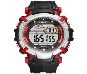 Luxury heren LED -horloges smael digitale klok alarm waterdichte led sport mannelijke klok polshorloges 1620 topmerk luxe horloges Men5582325