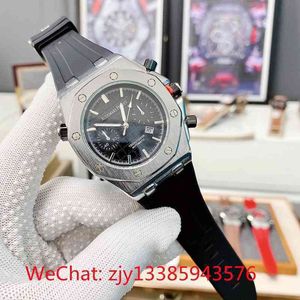 Luxury Mens mécanique Regarder une série T Mouvement importé 42 mm Swiss ES Brand Wristwatch