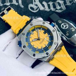 Luxury Mens mécanique montre Aijiabian AP15400 Royal Offshore Automatic Steel Band Tape