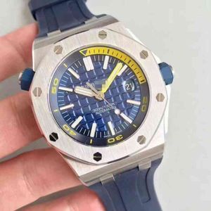 Reloj mecánico de lujo para hombre Es 15710 Reloj de pulsera deportivo luminoso completamente automático de marca suiza